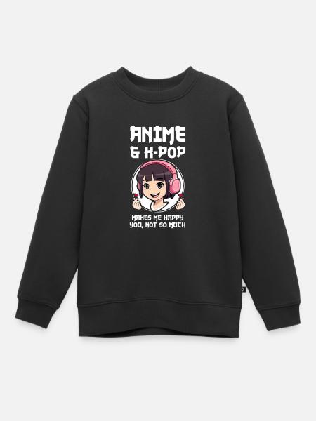 K-Pop-K-Pop-Merch K-Pop-Waren Geschenk - Kinder Premium Organic Sweatshirt - Schwarz