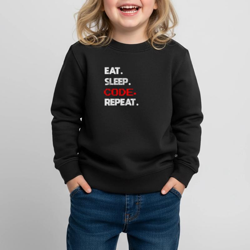 Programmeur codeur Sweat Premium enfant bio
