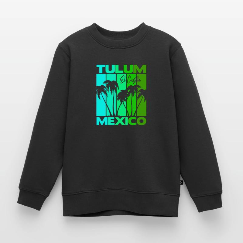 Tulum El Castillo Mexico Kinder Premium Organic Sweatshirt