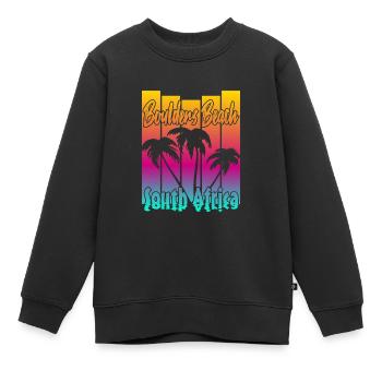 Boulders Beach - Kinder Premium Organic Sweatshirt - Schwarz - Vorne - AI Model Kid Female (0cm)