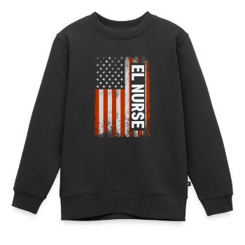 Abtreibung Ist Medizinisches Gesundheitswesen El - Kinder Premium Organic Sweatshirt - Schwarz - Vorne - AI Model Kid Female (0cm)
