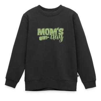 Mom's Day Mami Mutter - Kinder Premium Organic Sweatshirt - Schwarz - Vorne - AI Model Kid Female (0cm)