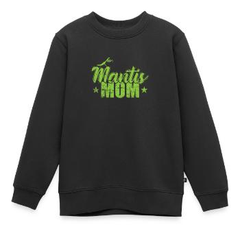 Mantis Mom - Kinder Premium Organic Sweatshirt - Schwarz - Vorne - AI Model Kid Female (0cm)
