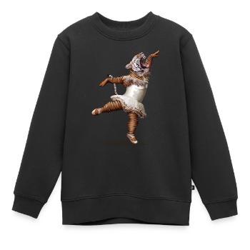 KILLER DANCE MOVE - Sweat Premium enfant bio - noir - Devant - AI Model Kid Female (0cm)
