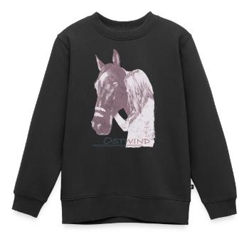 OSTWIND Aufbruch Nach Ora Pfeil Und Feder - Kinder Premium Organic Sweatshirt - Schwarz - Vorne - AI Model Kid Female (0cm)
