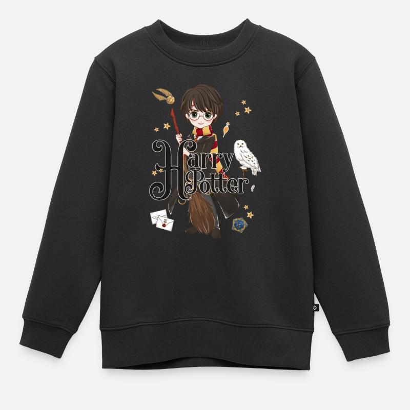 Harry Potter Elements - Kids Premium Organic Sweatshirt - black