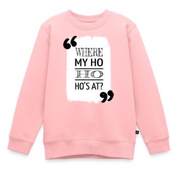 present idea geek comic dinosaur lover dork - Kids Premium Organic Sweatshirt - rose - Front - AI Model Kid Female (0cm)