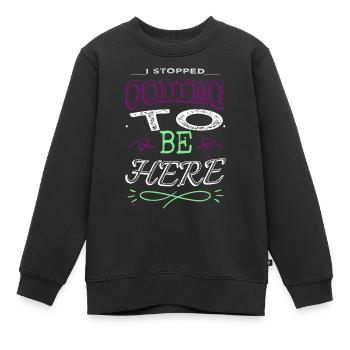 birthday present present idea computers father - Kinder Premium Organic Sweatshirt - Schwarz - Vorne - AI Model Kid Female (0cm)
