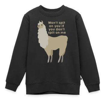 Wildtiere - Kinder Premium Organic Sweatshirt - Schwarz - Vorne - AI Model Kid Female (0cm)