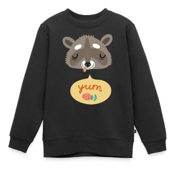 Wildtiere - Kinder Premium Organic Sweatshirt - Schwarz - Vorne - AI Model Kid Female (0cm)