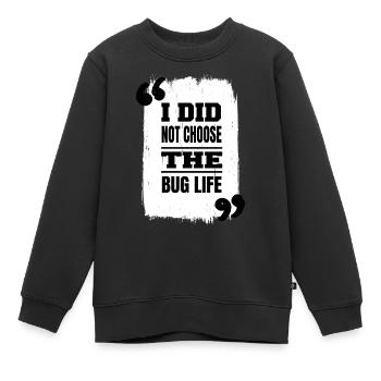 informaticien admin fête des pères citation cool - Sweat Premium enfant bio - noir - Devant - AI Model Kid Female (0cm)