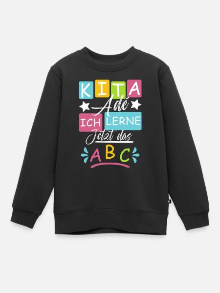 Kita Abgänger 2026 - Kinder Premium Organic Sweatshirt - Schwarz