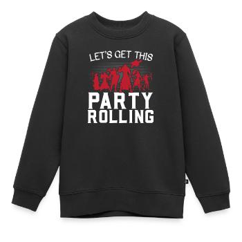 RPG Fantasy Jeu de rôle - Sweat Premium enfant bio - noir - Devant - AI Model Kid Female (0cm)