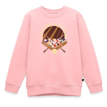 Billard Piscine Billard - Sweat Premium enfant bio - rose - Devant - AI Model Kid Female (0cm)