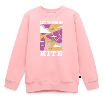 Lass es Drachenfliegen Liebhaber Drachenflüsterer sein - Kinder Premium Organic Sweatshirt - Rosa - Vorne - AI Model Kid Female (0cm)