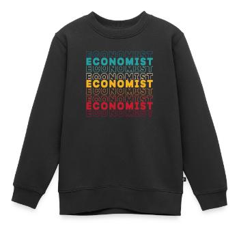Wirtschaftswissenschaftler Wirtschaftslehrer Beruf Wirtschaft Wirtschaft - Kinder Premium Organic Sweatshirt - Schwarz - Vorne - AI Model Kid Female (0cm)