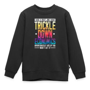 Wirtschaftswissenschaftler Wirtschaftslehrer Beruf Wirtschaft Wirtschaft - Kinder Premium Organic Sweatshirt - Schwarz - Vorne - AI Model Kid Female (0cm)