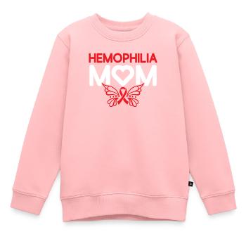 Hemophilia Warrior Disorder Sensibilisation à l’hémophilie - Sweat Premium enfant bio - rose - Devant - AI Model Kid Female (0cm)