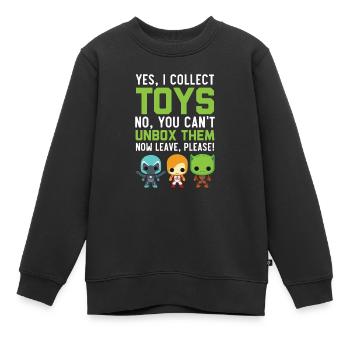 Actionfigur Sammler Hobby Spielzeug Sammlung - Kinder Premium Organic Sweatshirt - Schwarz - Vorne - AI Model Kid Female (0cm)