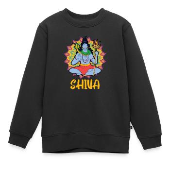 Frohes Diwali Diwali Fest Indischer Hinduismus - Kinder Premium Organic Sweatshirt - Schwarz - Vorne - AI Model Kid Female (0cm)