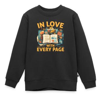 Scrapbooking Scrapbook Papier Basteln Scrapbooker - Kinder Premium Organic Sweatshirt - Schwarz - Vorne - AI Model Kid Female (0cm)