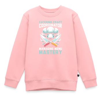 Kochkunst Lehrer Küche Koch Koch - Kinder Premium Organic Sweatshirt - Rosa - Vorne - AI Model Kid Female (0cm)