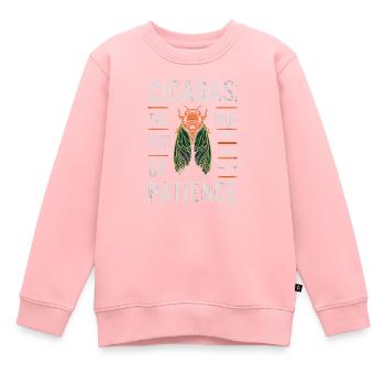 Invasion de cigale Couvain d'insectes Survivant de cigale - Sweat Premium enfant bio - rose - Devant - AI Model Kid Female (0cm)