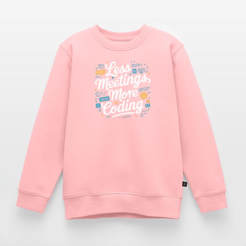 Backend-Entwickler Programmierung Softwareprogrammierer Kinder Premium Organic Sweatshirt