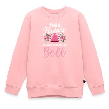 Brustkrebs-Bewusstseinsmonat Pink Ribbon Chemo - Kinder Premium Organic Sweatshirt - Rosa - Vorne - AI Model Kid Female (0cm)