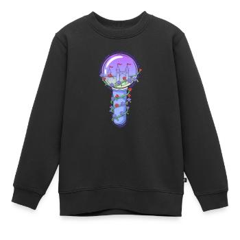 K-Pop Koreanische Popmusik Südkorea Kpop Lightstick - Kinder Premium Organic Sweatshirt - Schwarz - Vorne - AI Model Kid Female (0cm)
