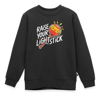 K-Pop Koreanische Popmusik Südkorea Kpop Lightstick - Kinder Premium Organic Sweatshirt - Schwarz - Vorne - AI Model Kid Female (0cm)