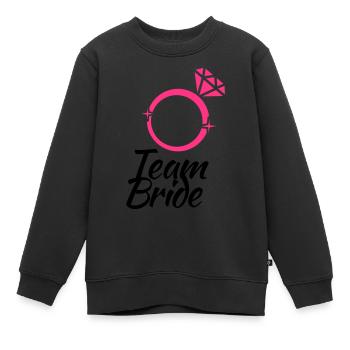 Junggesellen abschied - Kinder Premium Organic Sweatshirt - Schwarz - Vorne - AI Model Kid Female (0cm)