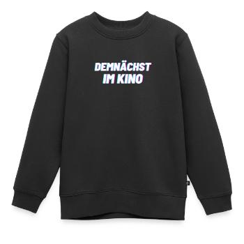 Kino Film filmrolle fernsehen filmstar retro - Kinder Premium Organic Sweatshirt - Schwarz - Vorne - AI Model Kid Female (0cm)