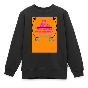 Der Beste Lehrling vom Unternehmen - Kinder Premium Organic Sweatshirt - Schwarz - Vorne - AI Model Kid Female (0cm)