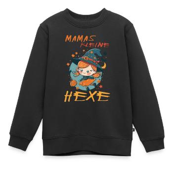 Mamas kleine Hexe - Kinder Premium Organic Sweatshirt - Schwarz - Vorne - AI Model Kid Female (0cm)