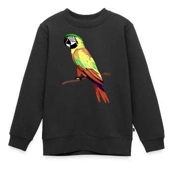 Cockatiel Budgie Bird Bird Propriétaire - Sweat Premium enfant bio - noir - Devant - AI Model Kid Female (0cm)