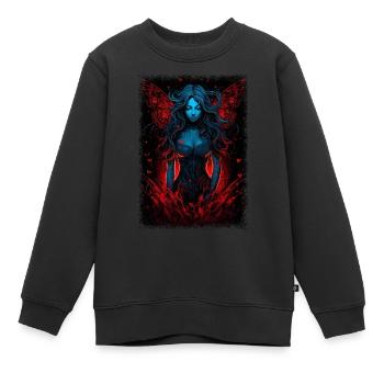 cool nature birthday happy awesome jokes fauna - Kinder Premium Organic Sweatshirt - Schwarz - Vorne - AI Model Kid Female (0cm)