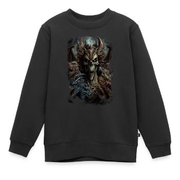 The Imminent Apocalypse - Kinder Premium Organic Sweatshirt - Schwarz - Vorne - AI Model Kid Female (0cm)