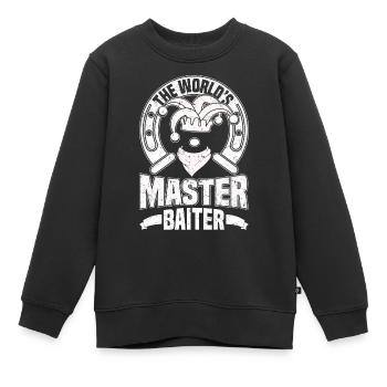 Rodeo Clown - Kinder Premium Organic Sweatshirt - Schwarz - Vorne - AI Model Kid Female (0cm)