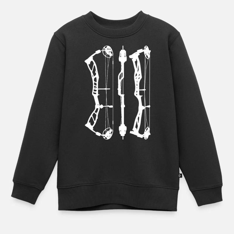 EliteBasin_PlanW - Kids Premium Organic Sweatshirt - black