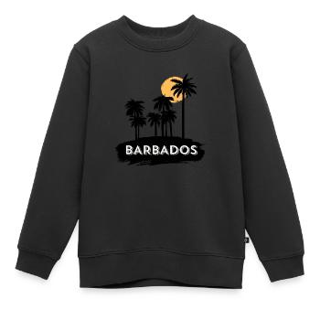 Barbados Trip Holiday - Kinder Premium Organic Sweatshirt - Schwarz - Vorne - AI Model Kid Female (0cm)