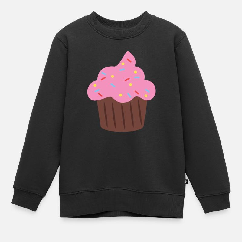 muffin - Kinder Premium Organic Sweatshirt - Schwarz