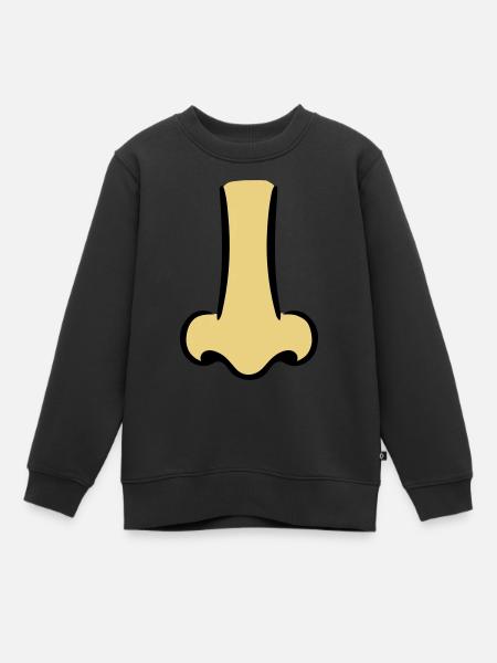 Nez - Sweat Premium enfant bio - noir
