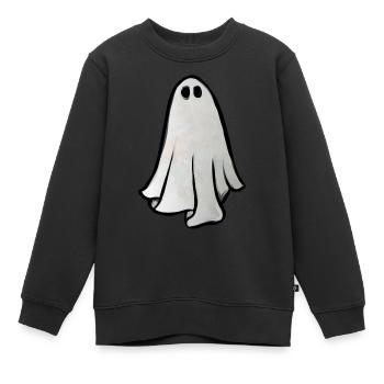 Geist - Kinder Premium Organic Sweatshirt - Schwarz - Vorne - AI Model Kid Female (0cm)