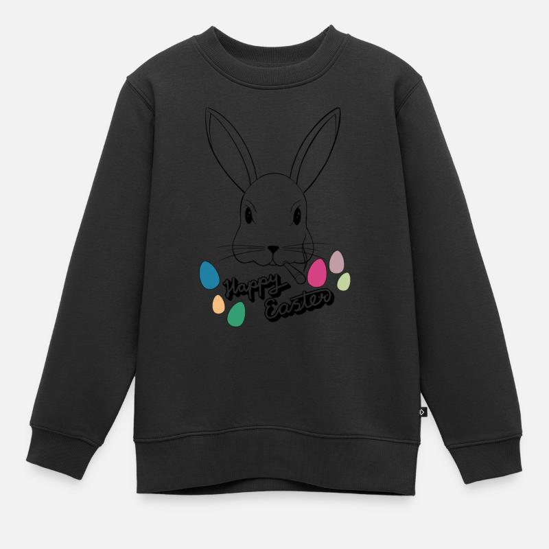 Joyeuses Pâques - Sweat Premium enfant bio - noir