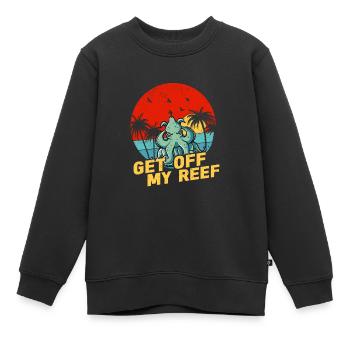 Poulpe Poulpe Tentacule de mer Poulpe Poulpe Poulpe Poulpe - Sweat Premium enfant bio - noir - Devant - AI Model Kid Female (0cm)