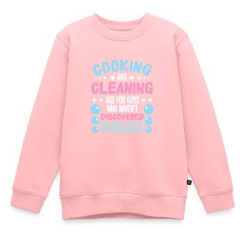 Lyonnaises - Sweat Premium enfant bio - rose - Devant - AI Model Kid Female (0cm)