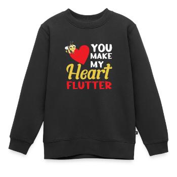 Insekten - Kinder Premium Organic Sweatshirt - Schwarz - Vorne - AI Model Kid Female (0cm)
