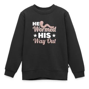 Insekten - Kinder Premium Organic Sweatshirt - Schwarz - Vorne - AI Model Kid Female (0cm)