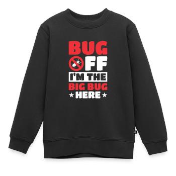 Insectes - Sweat Premium enfant bio - noir - Devant - AI Model Kid Female (0cm)